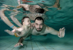 Our first family dive (with me taking picture). It is my ... by Alena Vorackova 